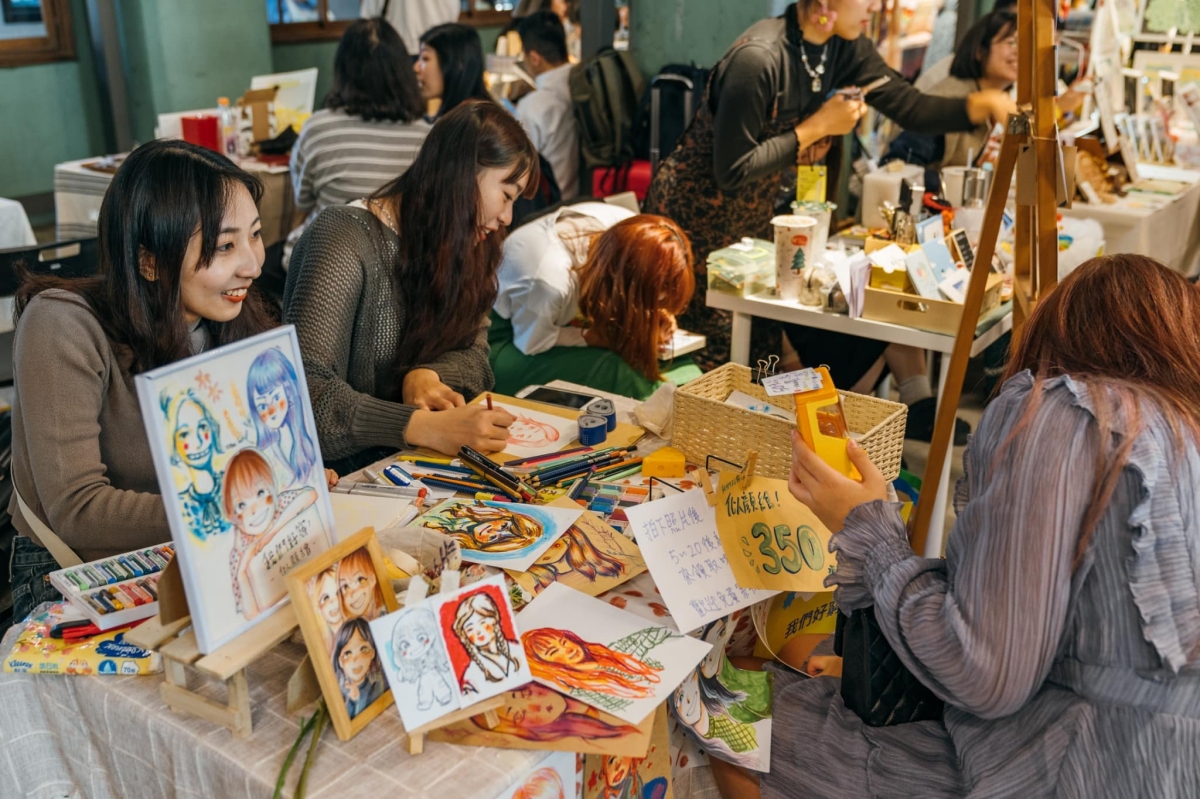 2024台北插畫藝術節12/6松菸登場！13國、120位創作者同台，每天都有插畫家繪製似顏繪