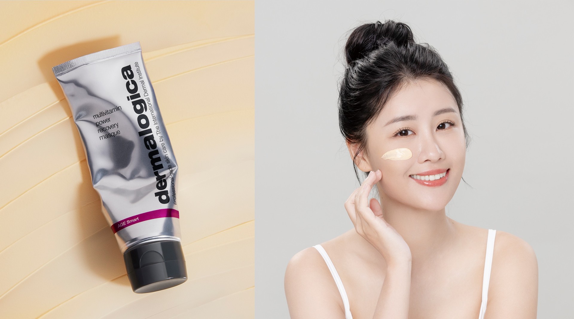 林真亦以dermalogica德卡護膚面對換季肌膚問題，全效解決乾燥、敏感和暗沉等問題