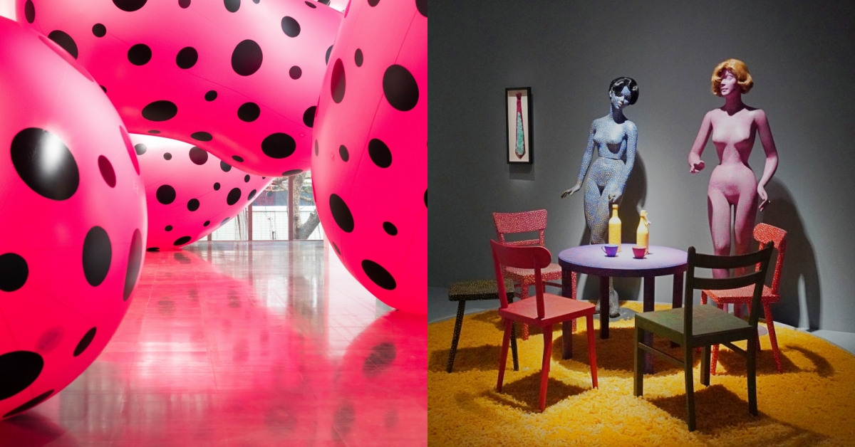 草間彌生展北師美術館登場！四大展區必看作品盤點：穿梭於《圓點的強迫妄想》感受失重感