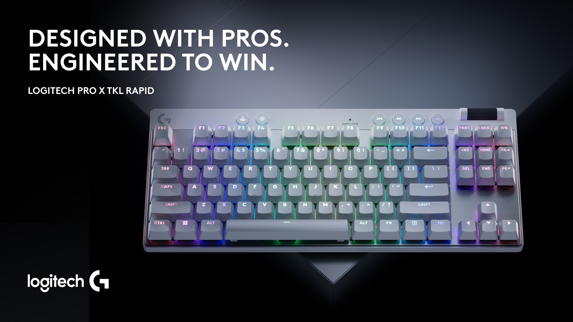 Logitech G 推出首款類比磁軸電競鍵盤PRO X TKL RAPID，引領遊戲周邊創新新紀元