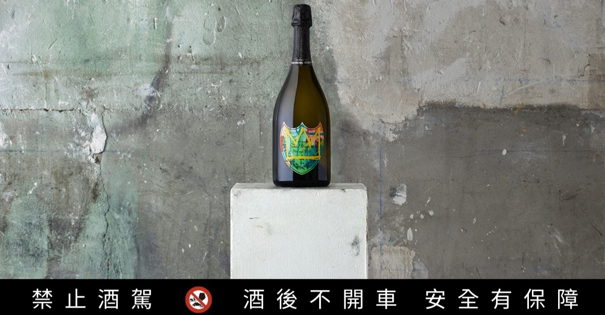 Dom Pérignon 香檳王推出2015年份限量版，致敬傳奇藝術家Jean-Michel Basquiat，打造跨時代藝術結合