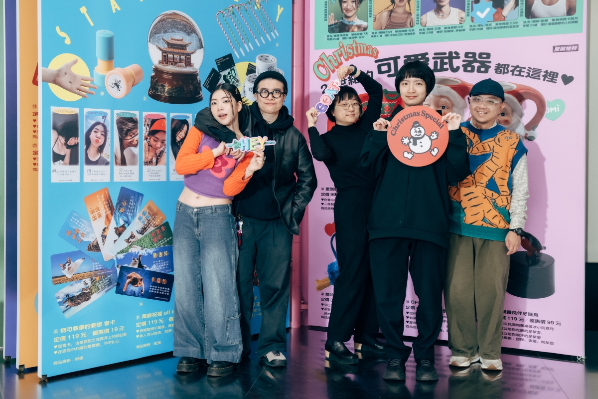 西門町新打卡點！詹記創意團隊打造 Y2K 風格『大大大型錄』巨型互動裝置