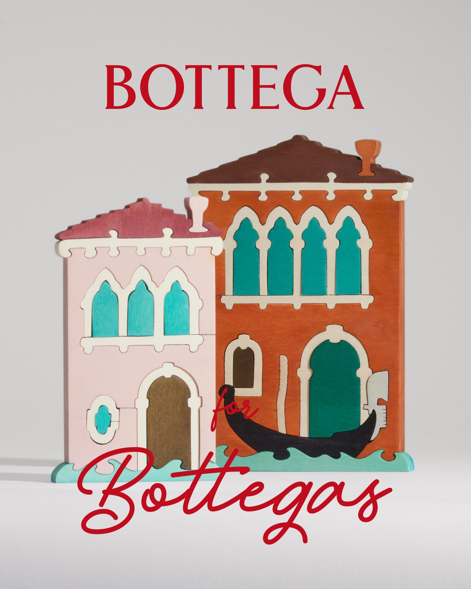 Bottega for Bottegas展現品牌對工藝之致敬，以水都威尼斯工坊展開創意企劃