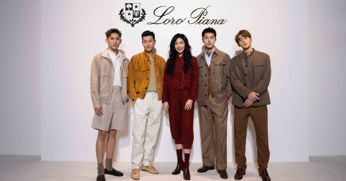 Loro Piana詮釋最能代表春夏的亞麻布料，巧妙融合百年工藝與現代設計的魅力呈現