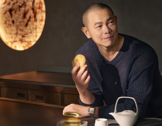 江振誠引退後新動向！聯手台中太陽餅老店「如邑堂」，推改良式新品「法式國王太陽餅」