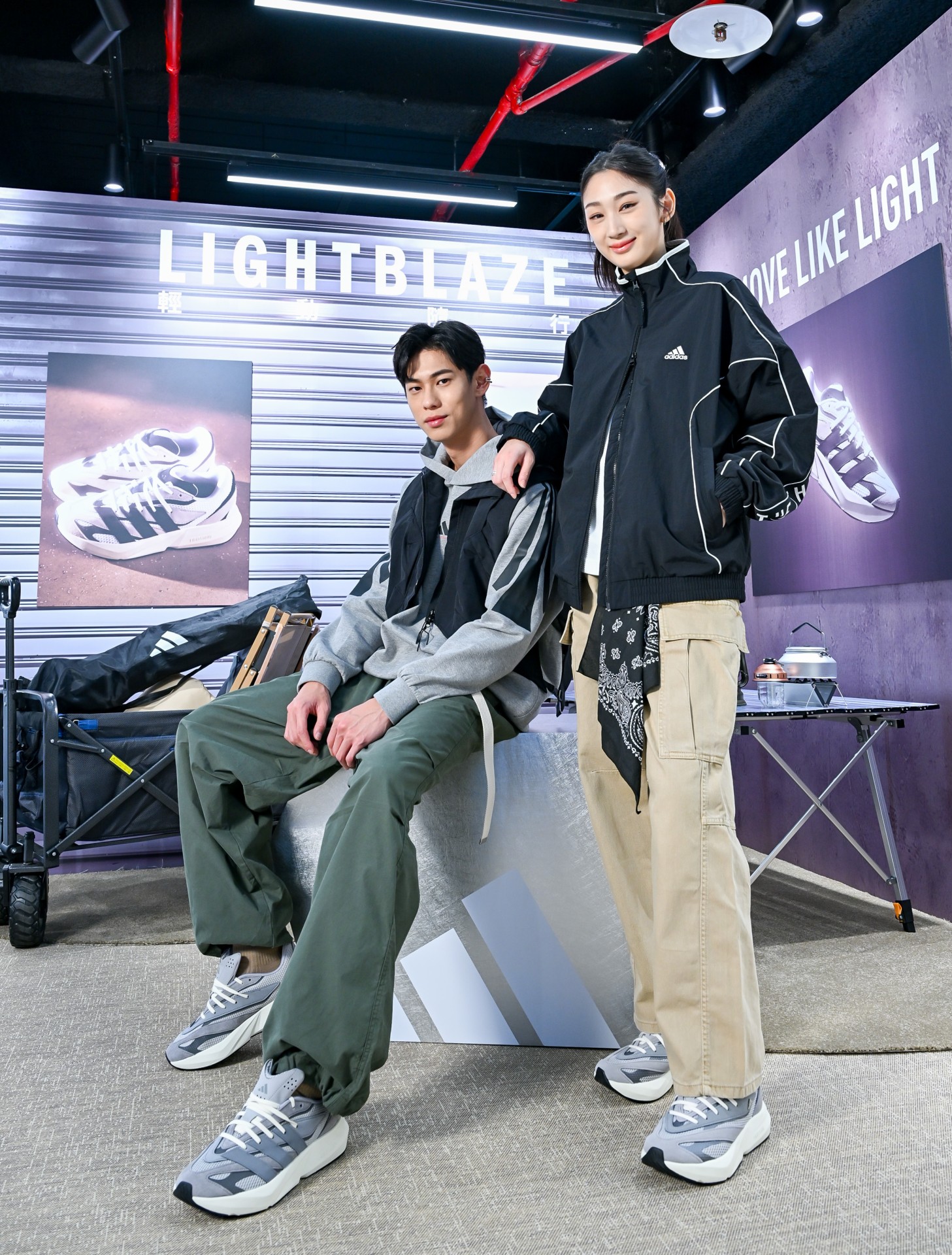 adidas LIGHTBLAZE 輕動時尚，重新定義冬季行走潮流
