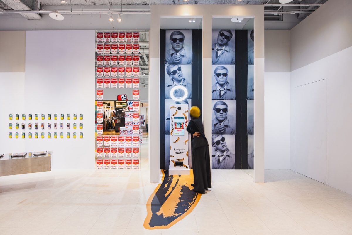 微風南山化身普普超市？CASETiFY 打造安迪沃荷普普風特展，將手機殼變成行動藝術品