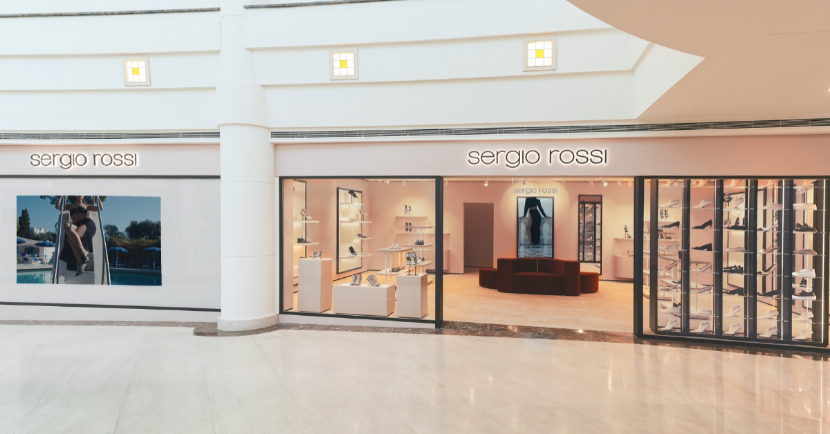 楊謹華展現百變足下風情！Sergio Rossi微風廣場旗艦店盛大開幕
