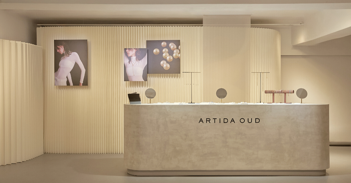 為日常佩戴的珠寶增添療癒感受，日式高品質輕珠寶ARTIDA OUD首家海外快閃店登台