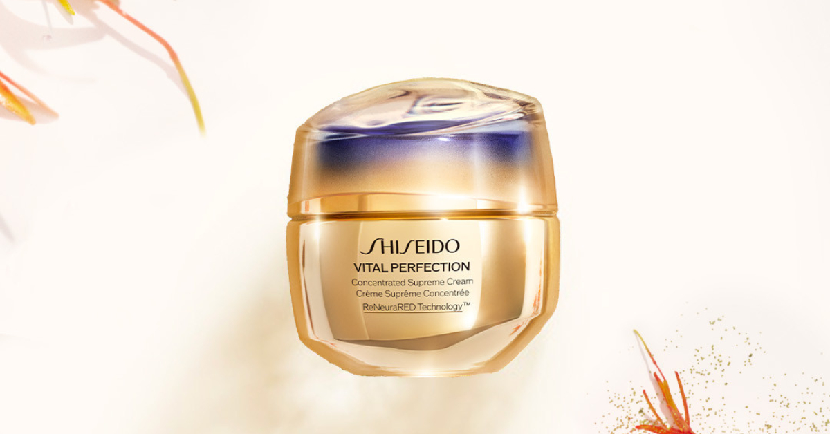 資生堂全新升級珍稀緋紅花緊緻活萃TM,集肌膚抗老科技之大成打造完美天鵝頸及小V臉