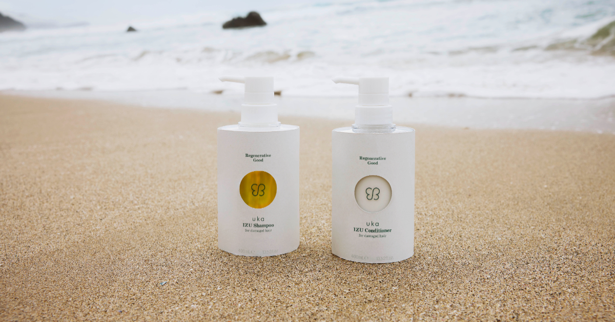為頭皮打造健康生長的循環，uka由伊豆半島的天然植萃打造最適合亞洲人的髮品