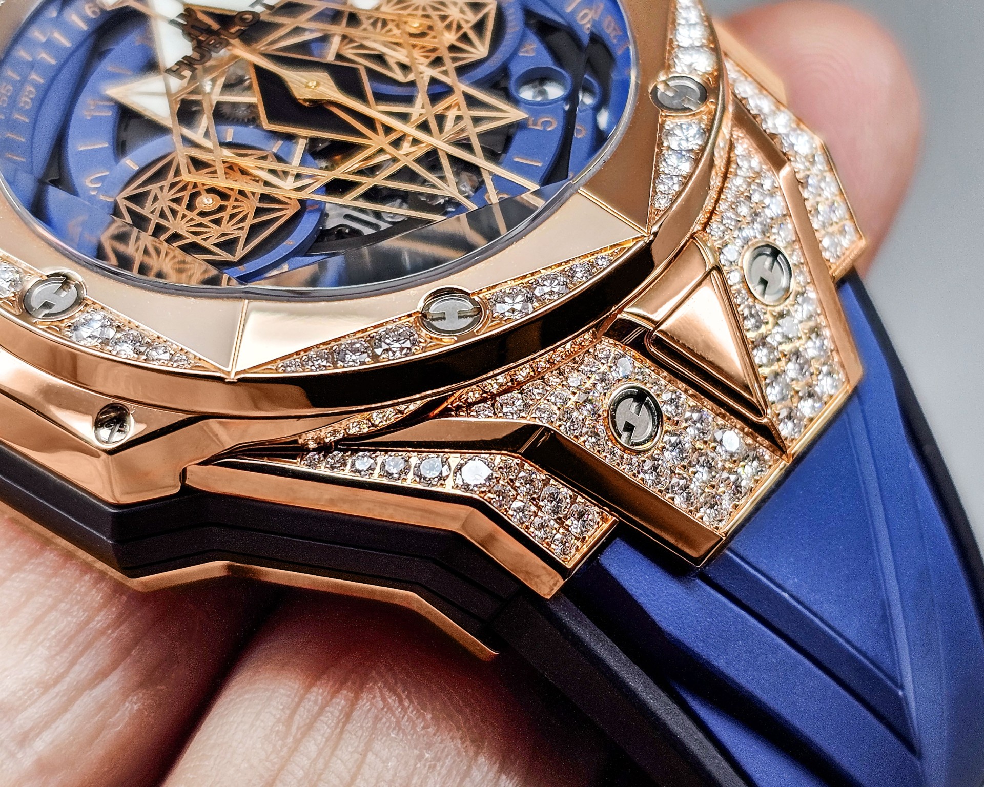 Hublot Spirit of Big Bang Sang Bleu 計時碼錶