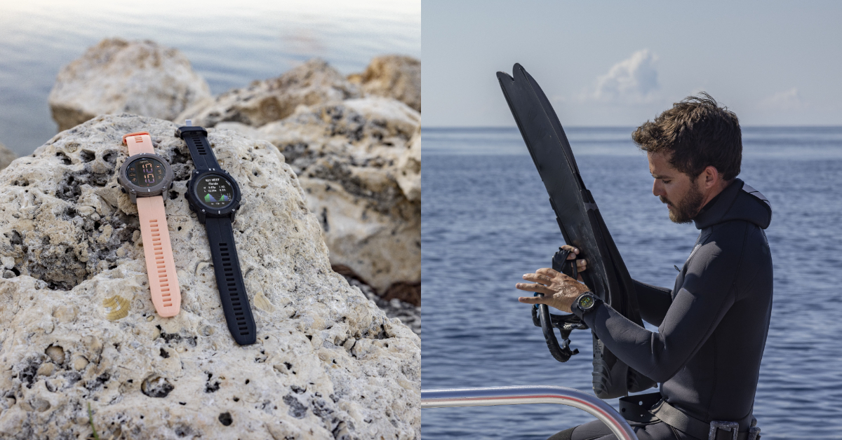 以航空、航海領域的專業打造每一只潛水智慧穿戴！Garmin全新Descent G2與X50i潛水電腦錶讓守護你的每次潛行
