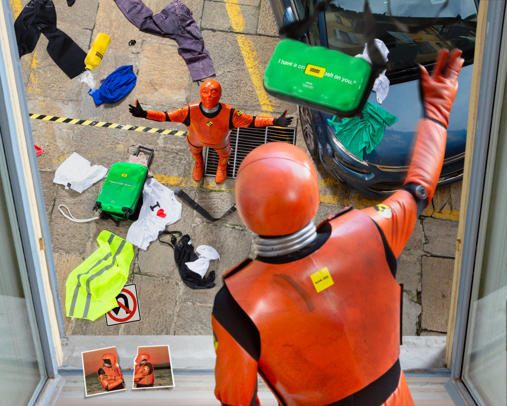 MSGM x Crash Baggage限量聯名包款登場！潮流與幽默碰撞，開啟冒險之旅