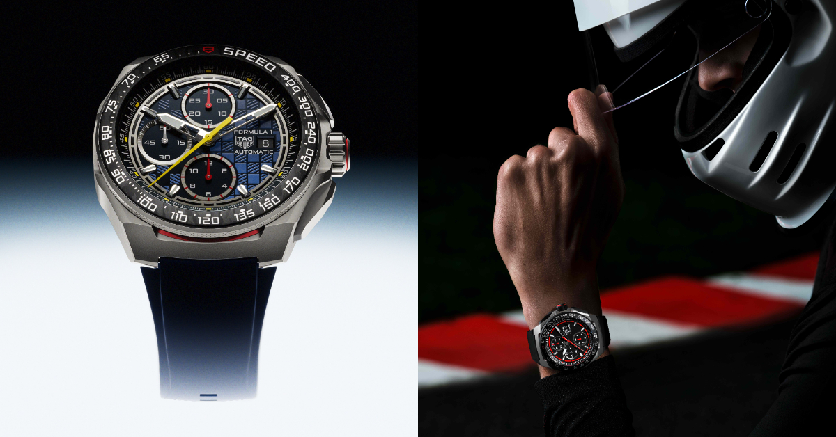 TAG Heuer 2025新作登場：極速美學 × 奢華工藝，Carrera & Formula 1 全面進化！