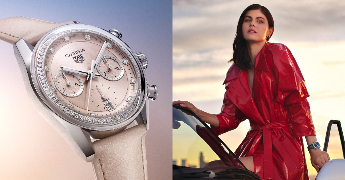 TAG Heuer 2025新作登場：極速美學 × 奢華工藝，Carrera & Formula 1 全面進化！