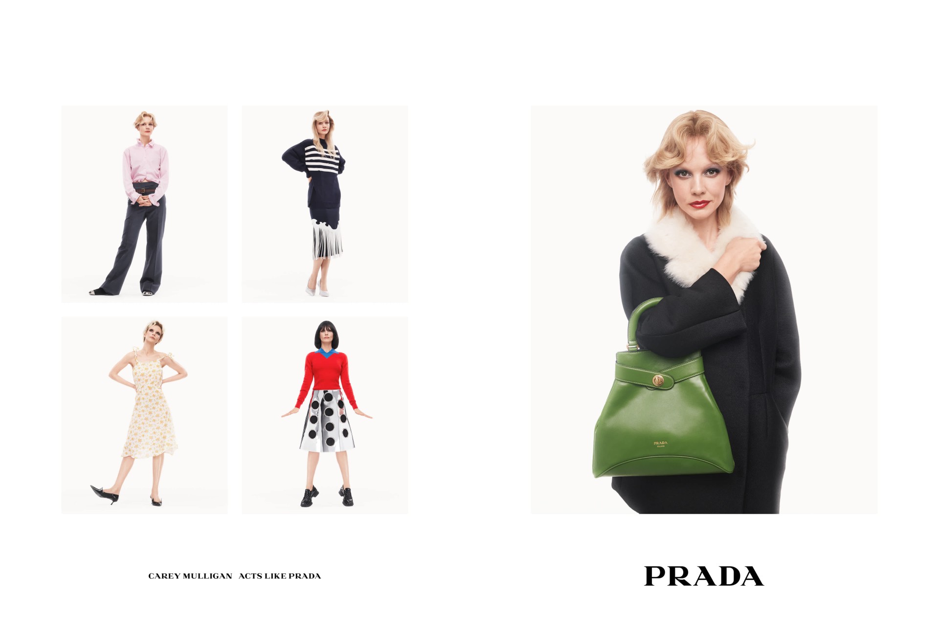 Carey Mulligan百變詮釋Prada ！2025春夏時尚與個性的無窮變化