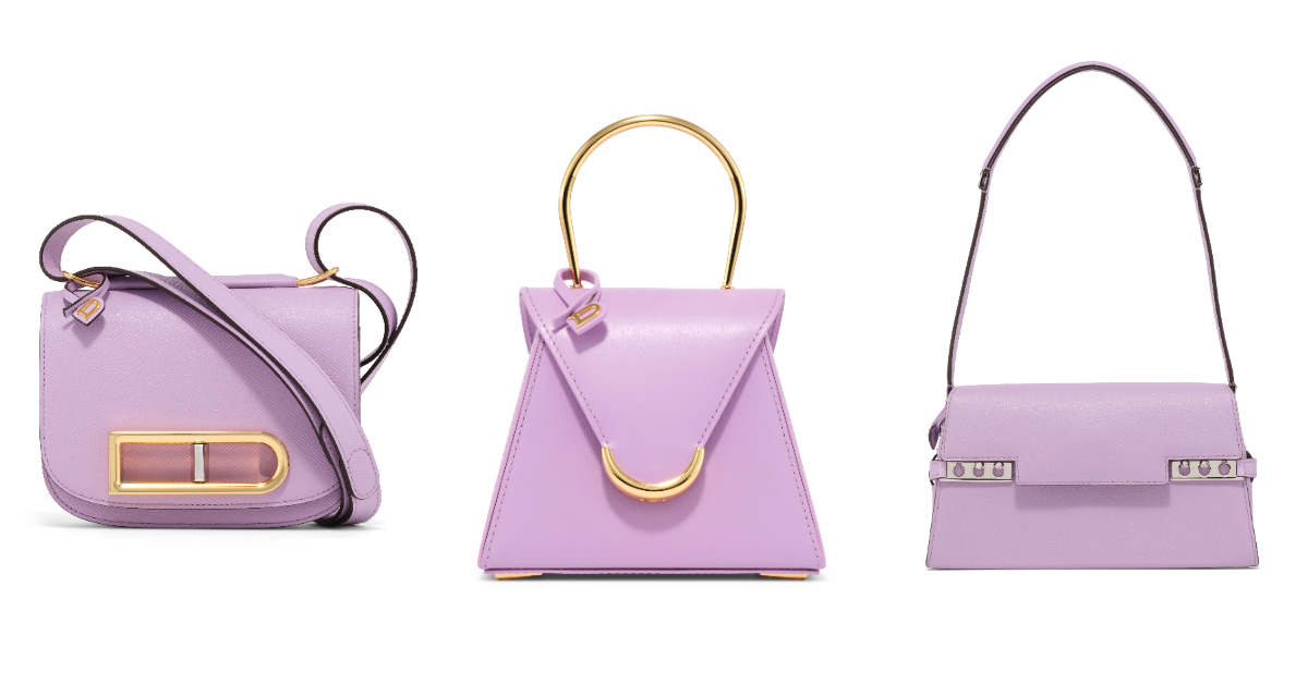 Delvaux 推出棉花糖紫手袋，夢幻銀色點綴打造法式浪漫