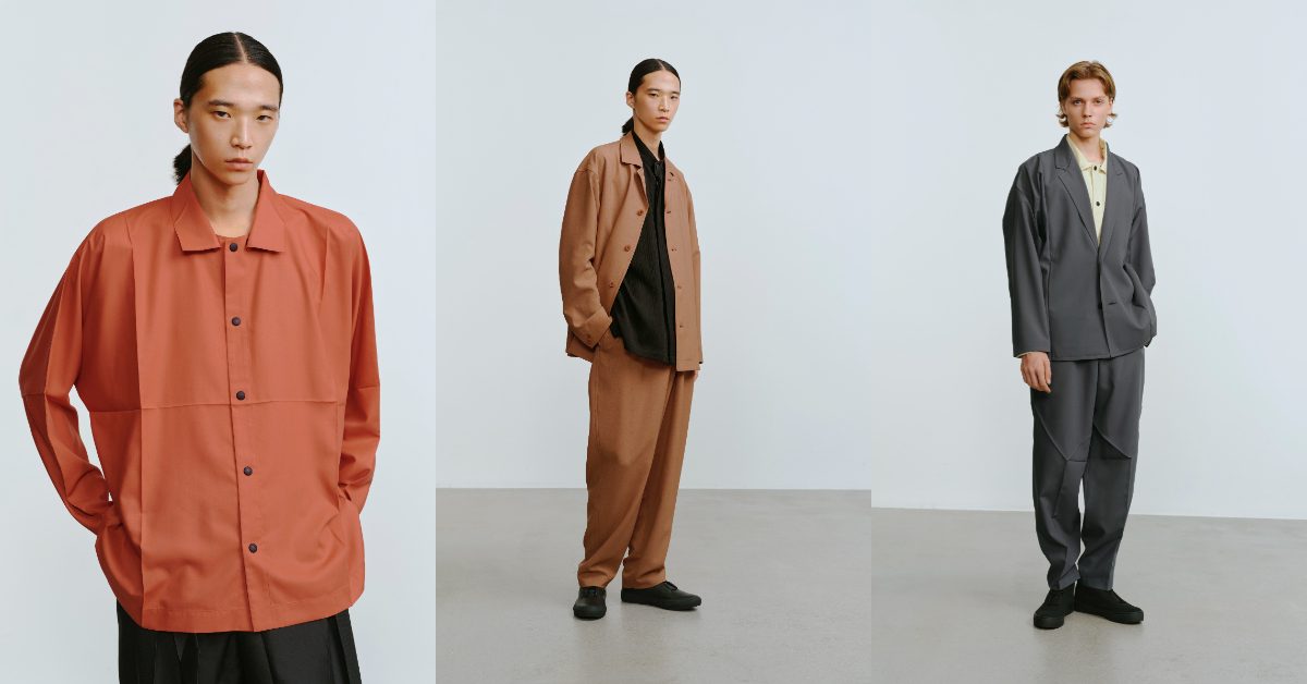 日系男裝新潮流IM MEN登台！三宅一生打造輕正裝與環保材質的新篇章