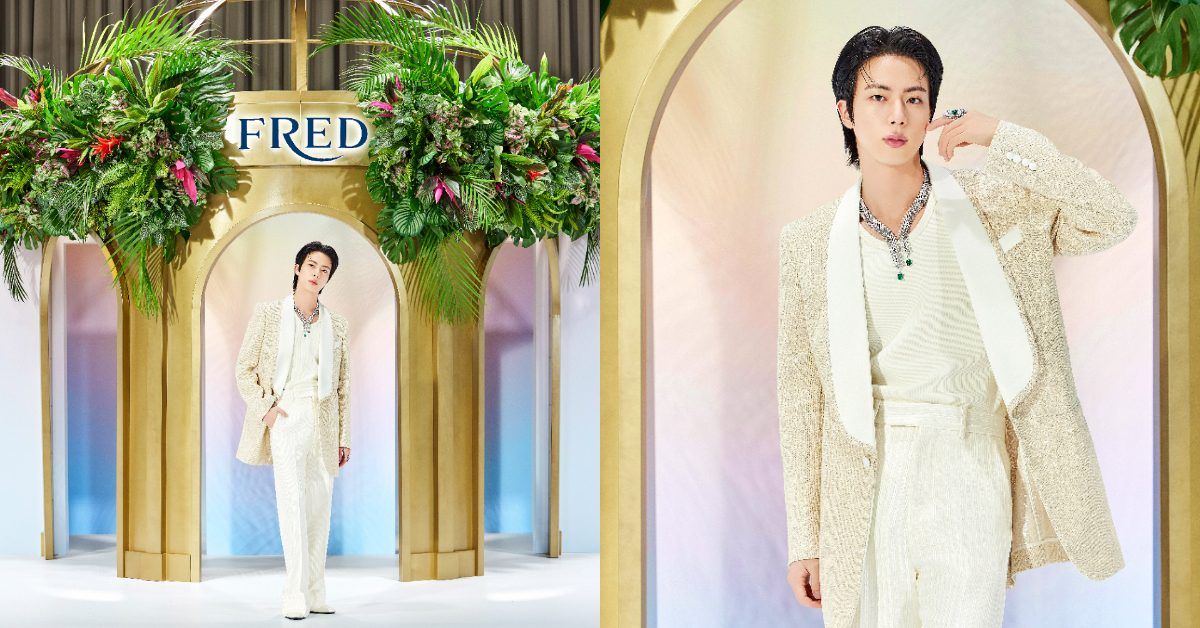 FRED高級珠寶閃耀首爾！BTS Jin、金憓秀、車勝元、李聖經共演Ideal Light極致光芒