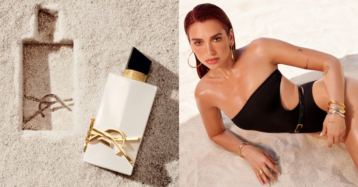 YSL首款無酒精香水！杜娃·黎波詮釋「自由不羈裸膚之水」的仲夏奢華魅力