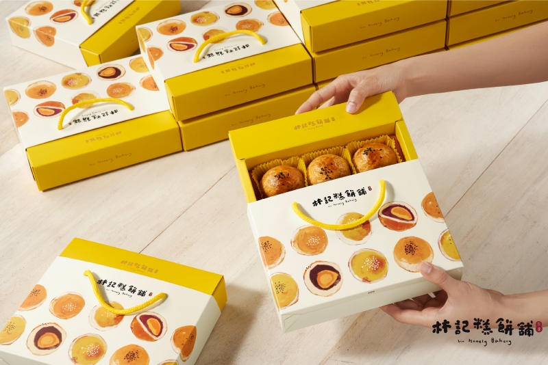 林記糕餅舖北上開店！誠品南西開設快閃店，帶來招牌商品「屁股酥酥的蛋黃酥哥」