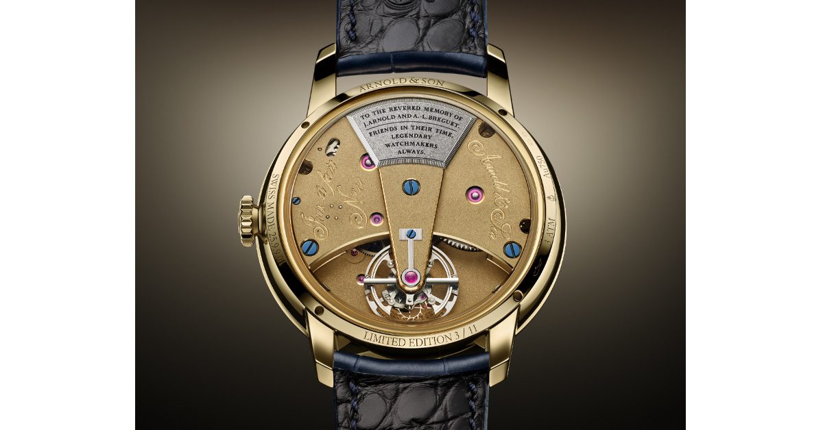 Arnold & Son 限量腕錶致敬製錶傳奇：Constant Force Tourbillon 11 震撼登場