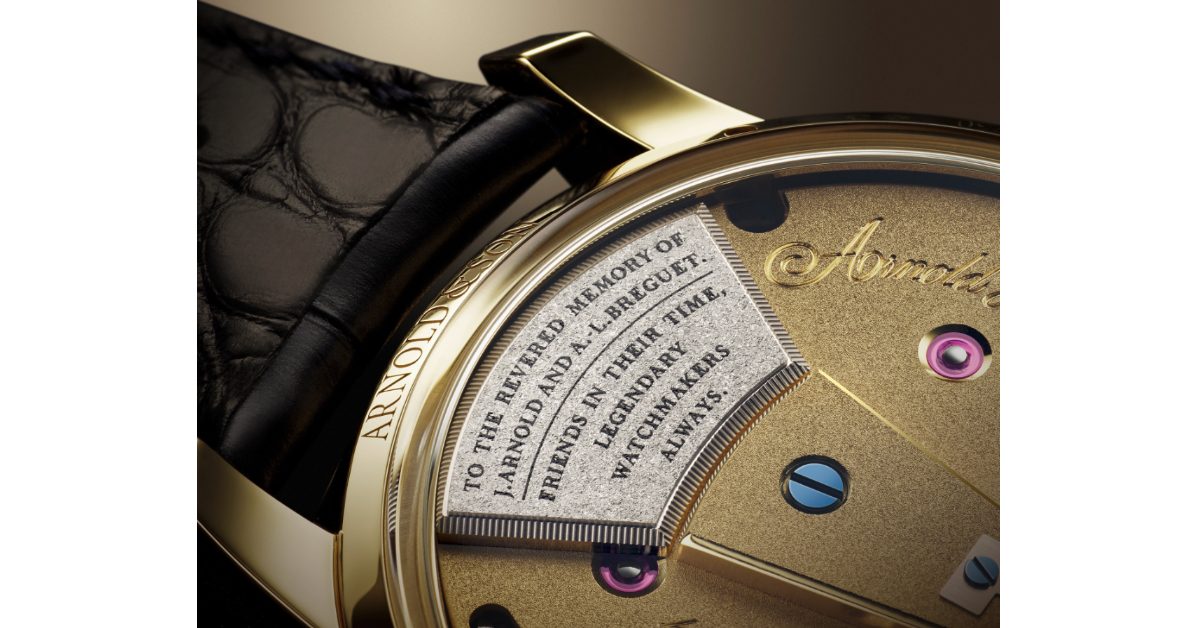 Arnold & Son 限量腕錶致敬製錶傳奇：Constant Force Tourbillon 11 震撼登場