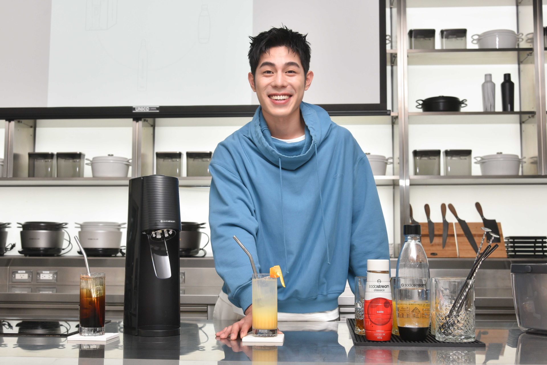 詹懷雲代言SodaStream，全新環保機型無塑宣言再升級