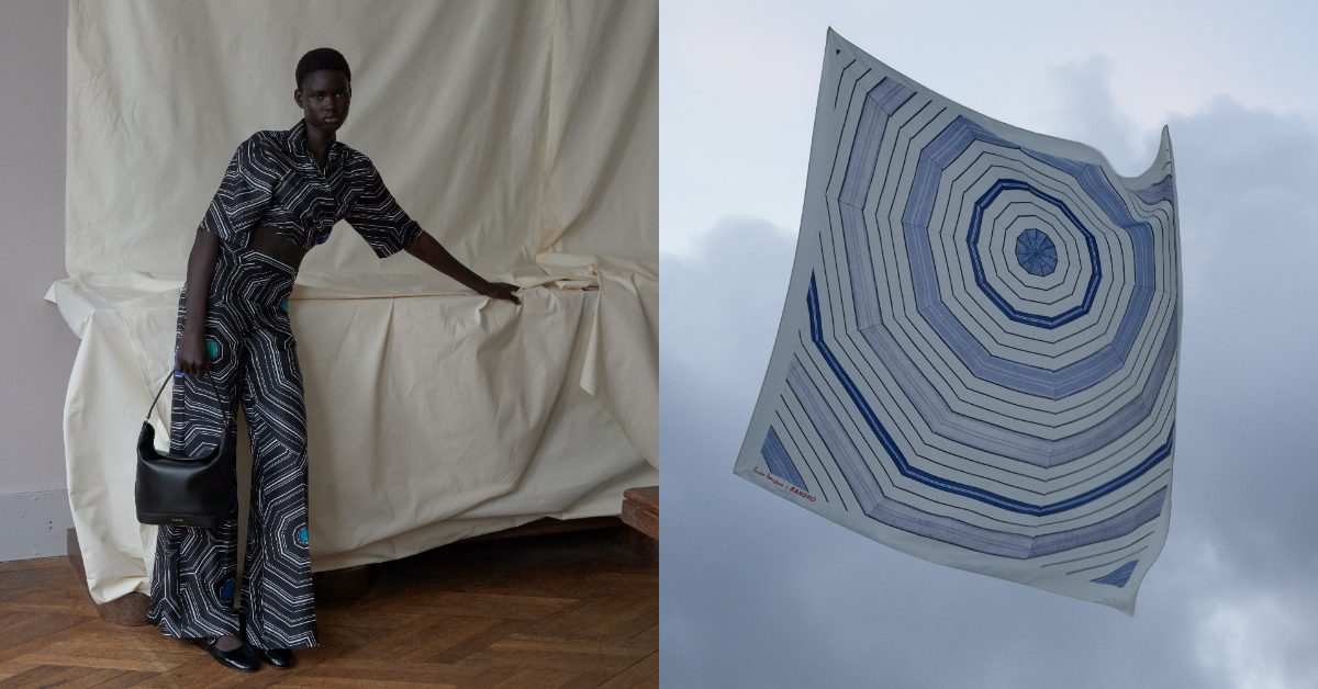 SANDRO春夏系列向Louise Bourgeois致敬，織出情感的螺旋風景