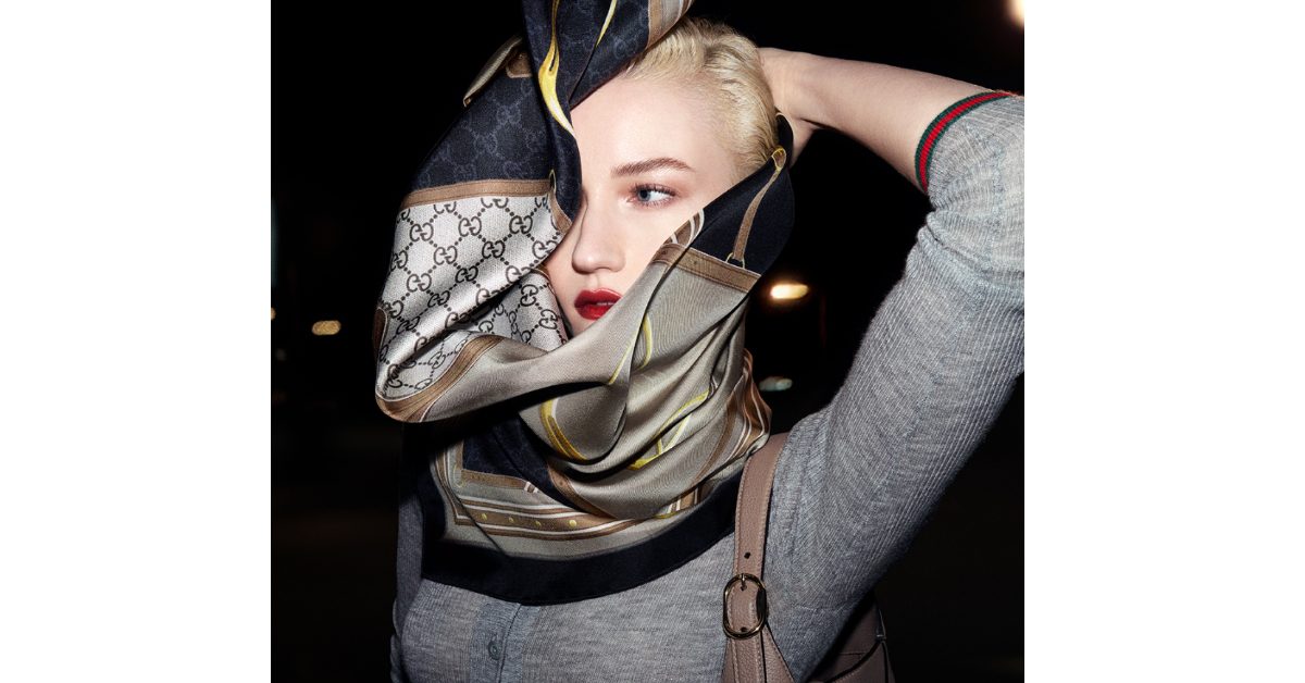 GUCCI《Keep It GUCCI: The Art of Silk》全新廣告大片！Julia Garner演繹絲綢優雅與自我表達藝術