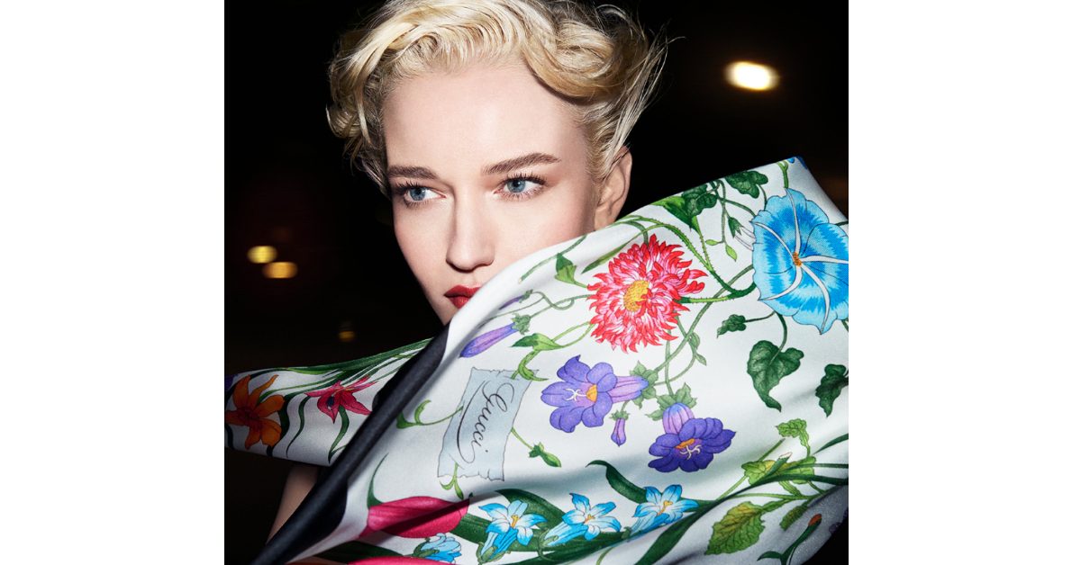 GUCCI《Keep It GUCCI: The Art of Silk》全新廣告大片！Julia Garner演繹絲綢優雅與自我表達藝術