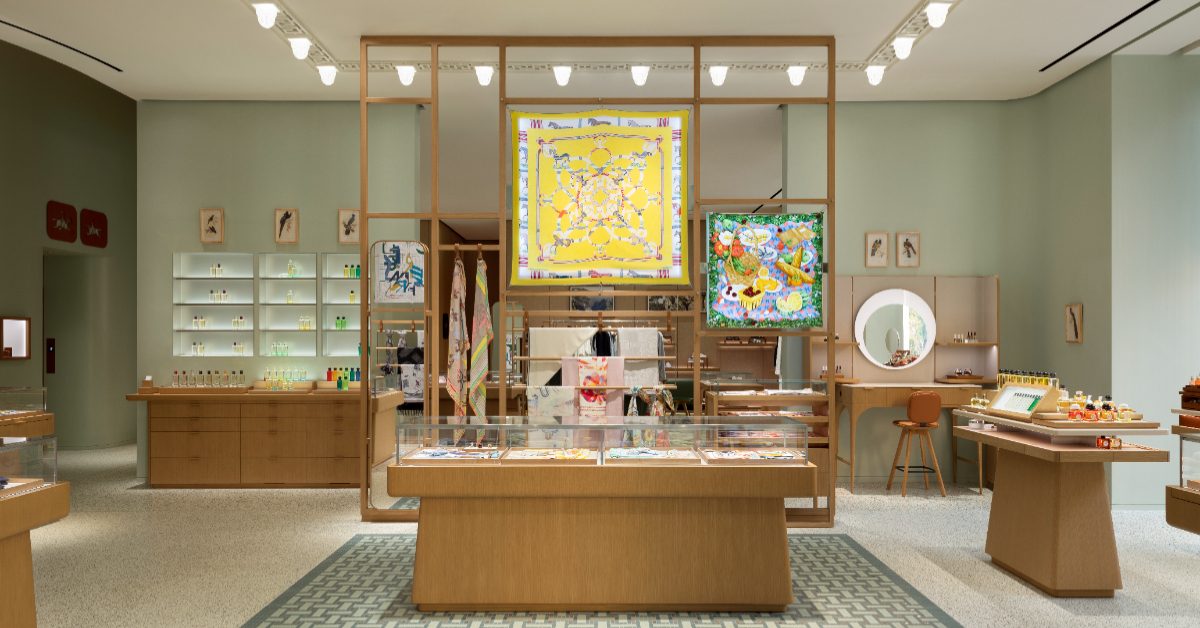 愛馬仕台中大遠百新店開幕！茶園靈感設計，奢華工藝再升級