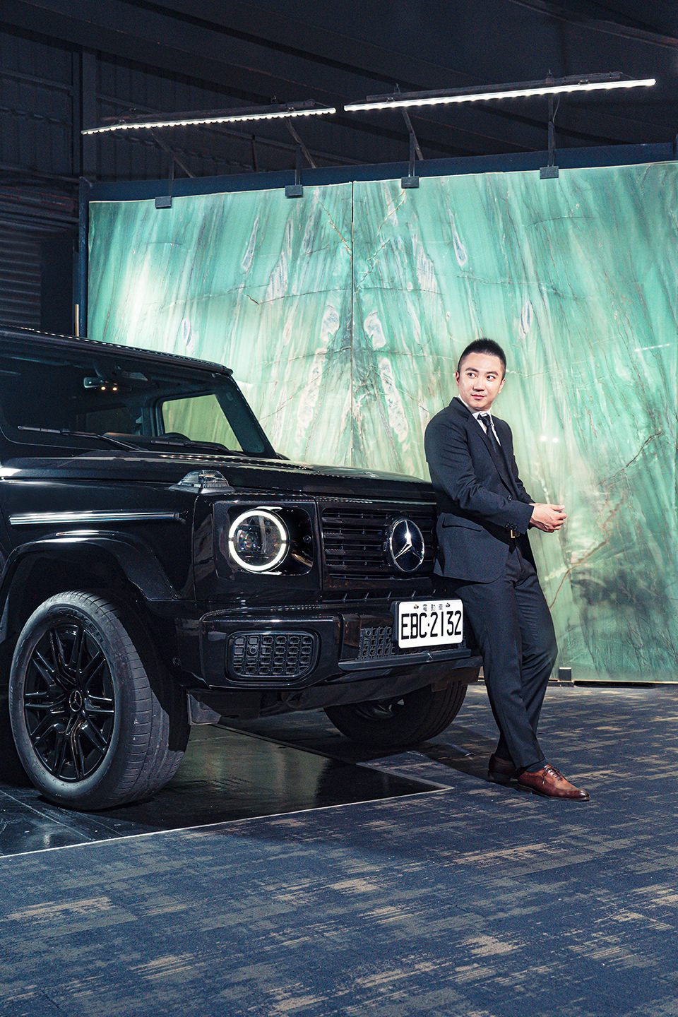 經典革新—承豪石材執行長陳昱愷與 Mercedes-Benz 純電G-Class，駛向時代的新高度