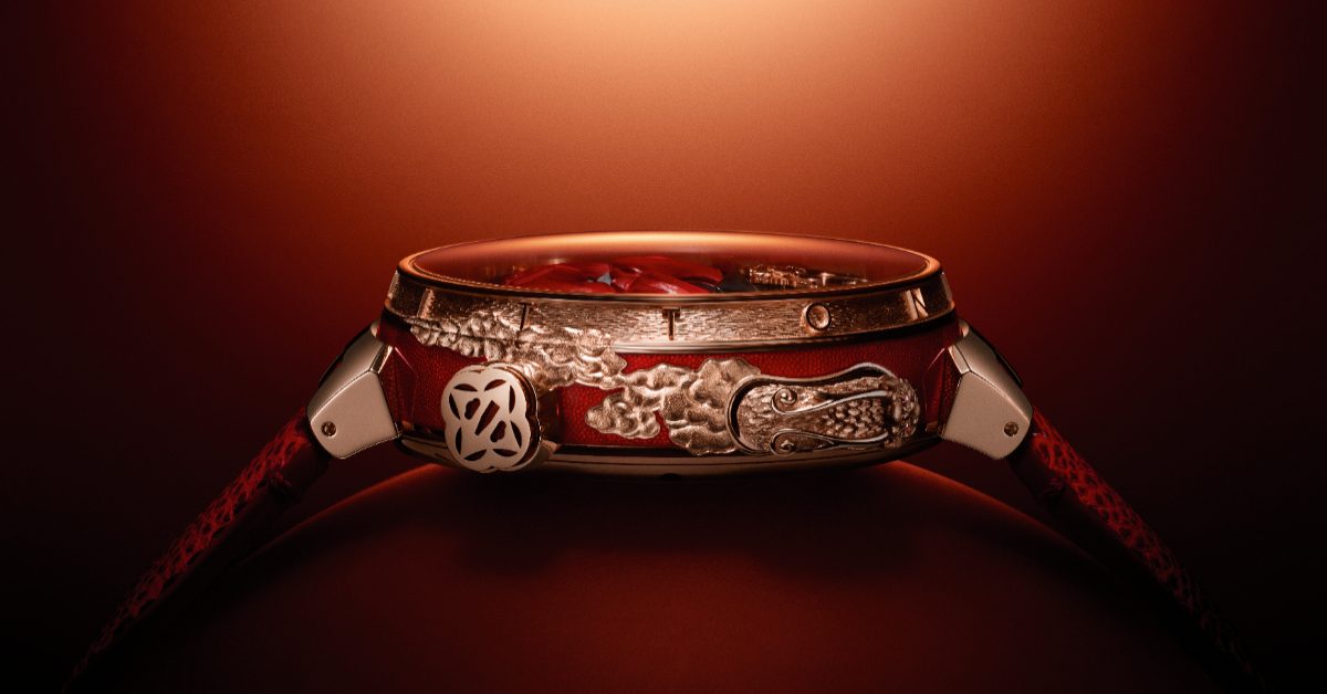Louis Vuitton 將Bushido精神化作自動人偶腕錶《武士的時間詩篇》之詩意演繹