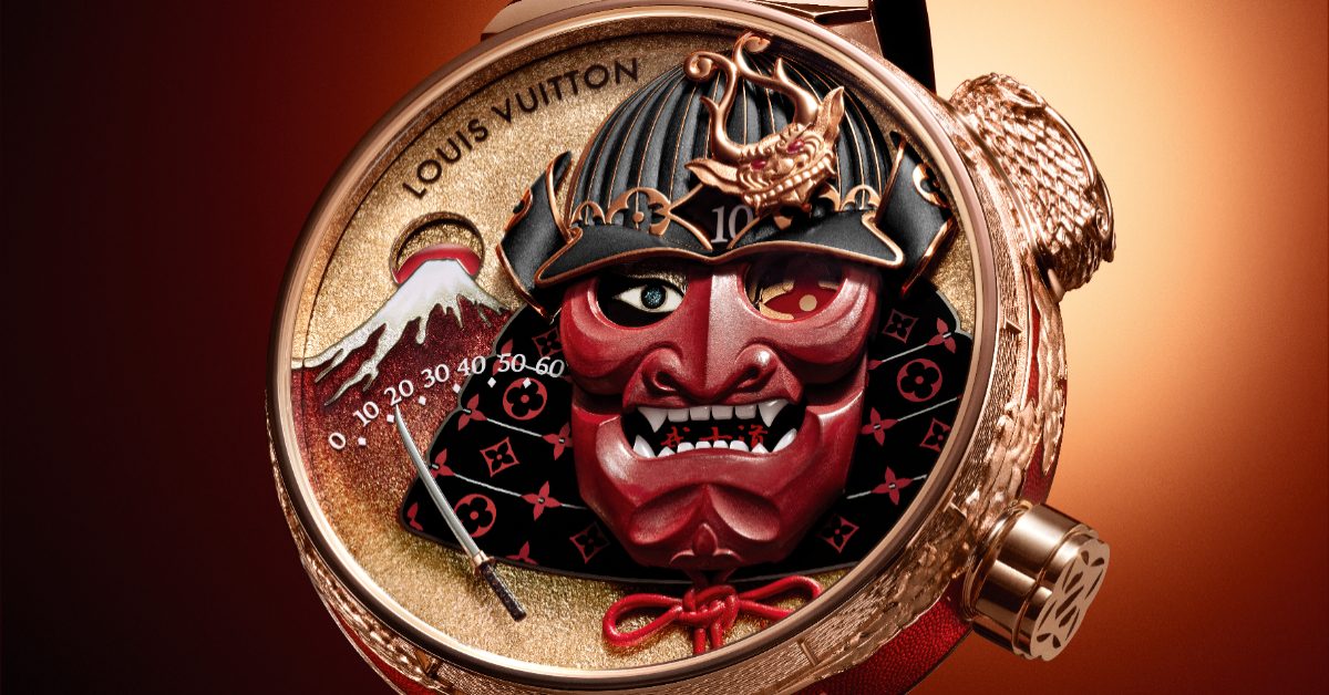 Louis Vuitton 將Bushido精神化作自動人偶腕錶《武士的時間詩篇》之詩意演繹