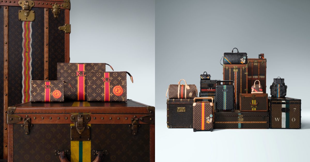 旅途上的名字劃上記憶的條紋，Louis Vuitton Mon Monogram將工藝化為個人語言