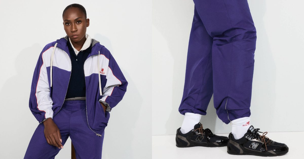 球場即伸展台！New Balance x Miu Miu x Coco Gauff 開啟時尚運動新篇章