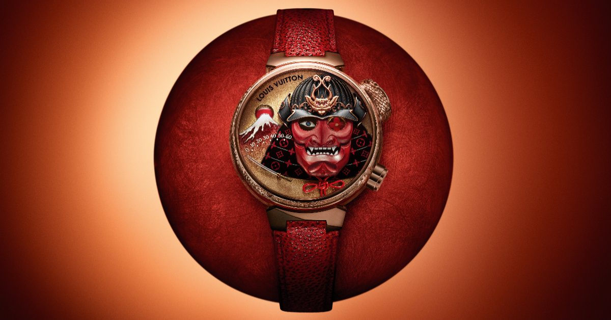 Louis Vuitton 將Bushido精神化作自動人偶腕錶《武士的時間詩篇》之詩意演繹
