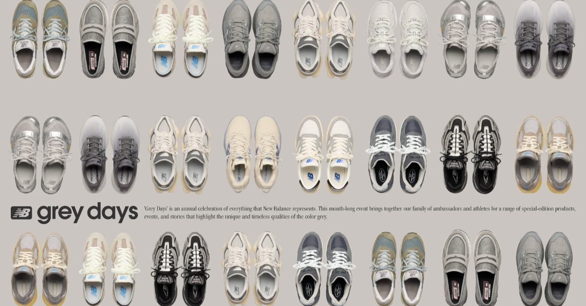 Grey is the New Icon！New Balance Grey Days 2025 再掀灰潮風暴