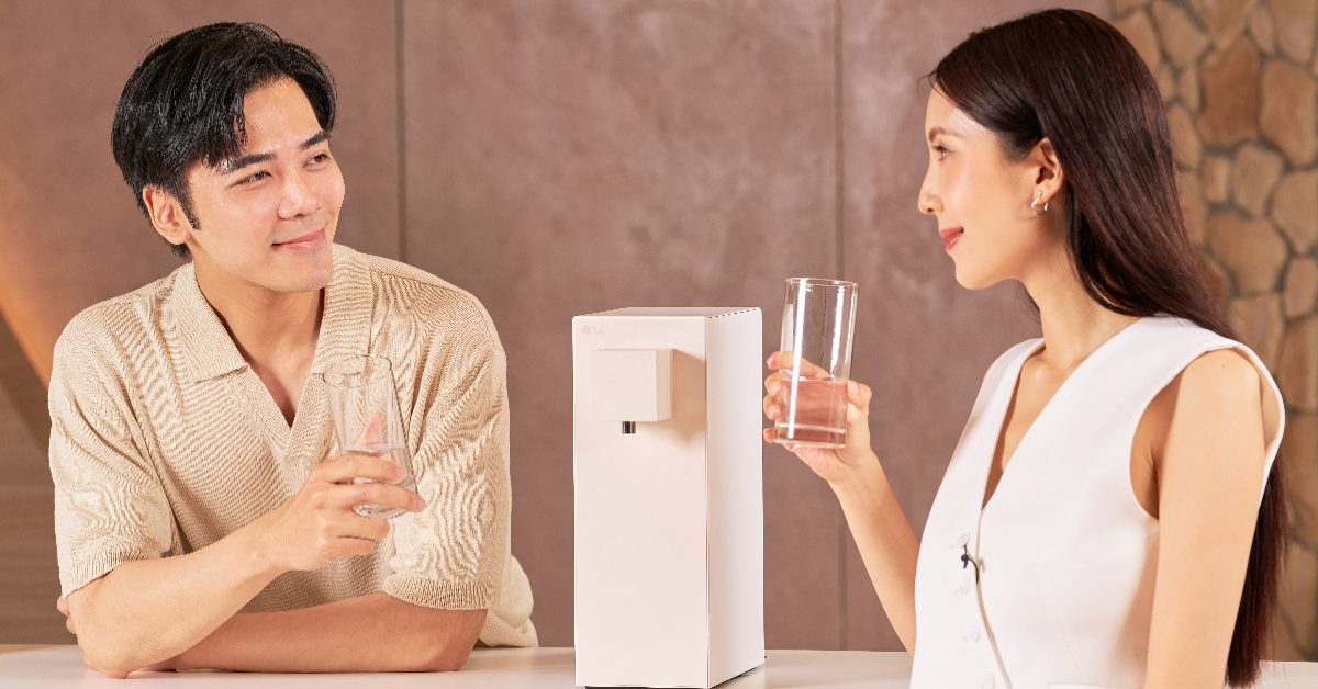 你喝的水，真的乾淨嗎？LG PuriCare™ 淨水 Bar 飲水機，從內到外全面潔淨！