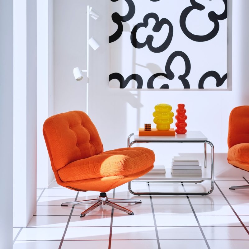 IKEA復刻版家具在紅什麼？甜甜圈燈、DYVLINGE旋轉椅，60年代復古風格一上架就賣光光！