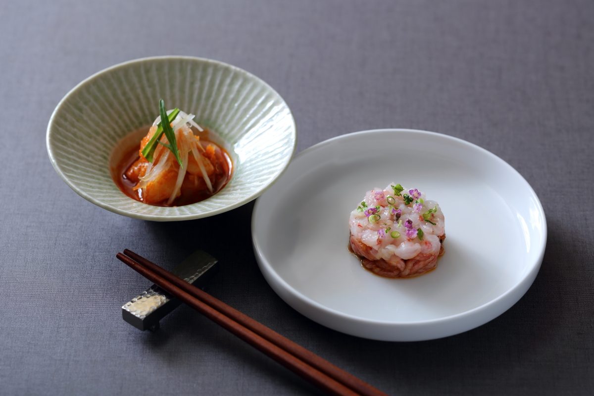 每週限定兩日開放6席！「MIKOSHI YAKINIKU己越燒肉」推出售價3200元的燒肉小料理套餐