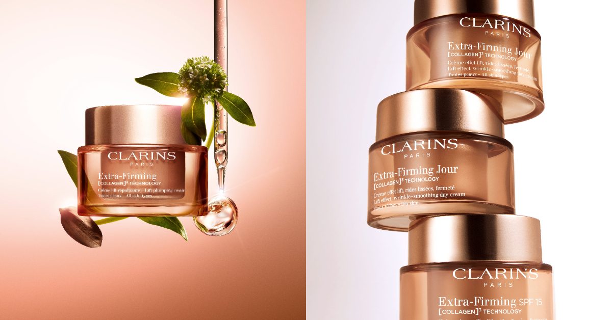 澎彈回歸！Clarins第9代膠原彈簧霜升級登場，開啟膠原儲量新時代