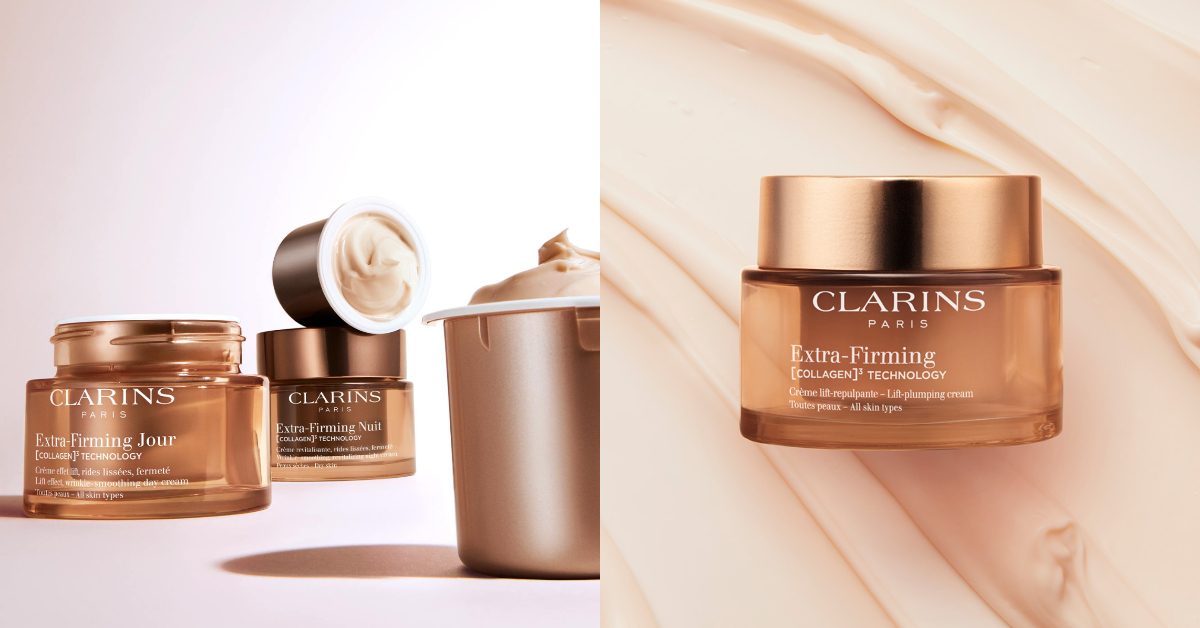 澎彈回歸！Clarins第9代膠原彈簧霜升級登場，開啟膠原儲量新時代
