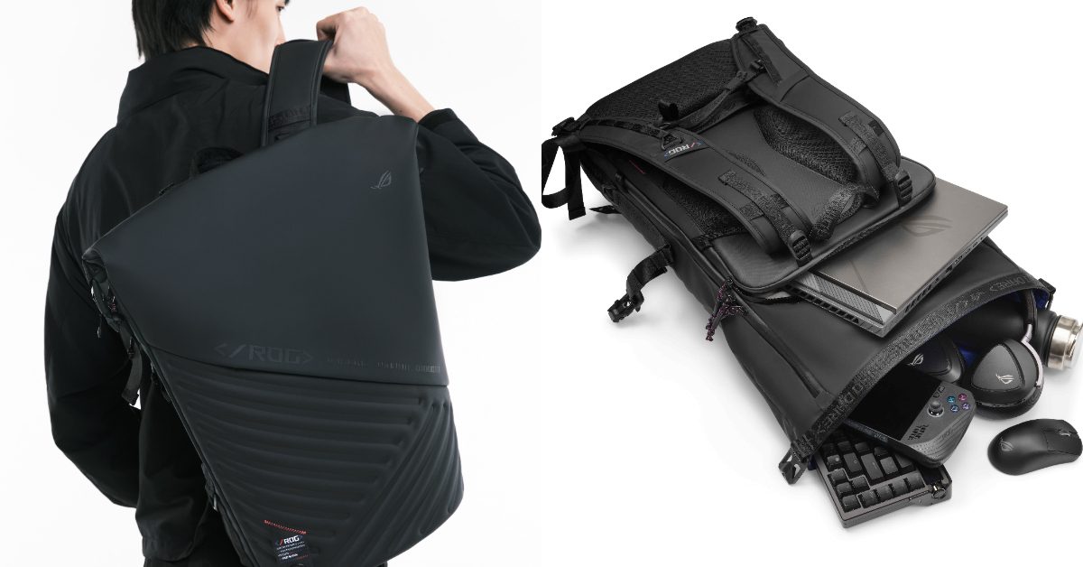玩家時尚進化論，ROG SLASH 4.0 潛行登場，潮包也能成為你的戰裝
