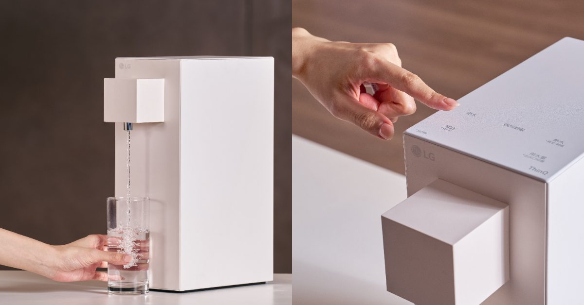 你喝的水，真的乾淨嗎？LG PuriCare™ 淨水 Bar 飲水機，從內到外全面潔淨！