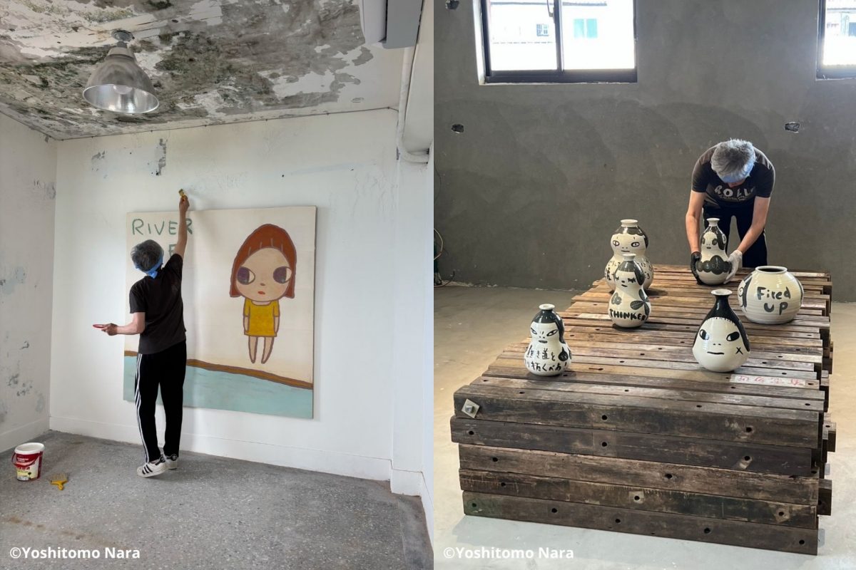 奈良美智十年巡展第四站！「跟著朦朧潮濕的一天去金瓜石」台電金水基地開幕，展場內容、預約方式一覽