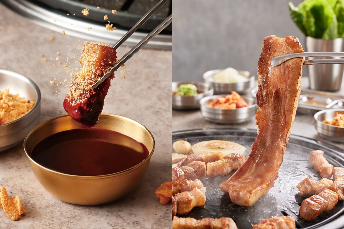 韓式平價燒烤也能很奢華！「金咕친구 韓式原塊烤肉」使用究好豬當燒烤食材