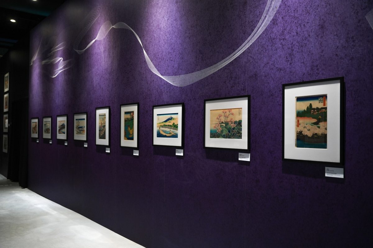 松菸「會動的浮世繪展」沉浸式數位展開幕！300幅名作、大面積投影空間，隨光走進江戶時代的浮世繪版畫裡